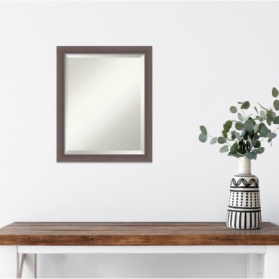 Best Sale ๐ฅ Urban Framed Bathroom Vanity Wall Mirror Pewter - Amanti Art ๐งจ - Image 8