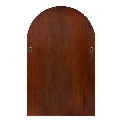 Wholesale βοΈ Kate & Laurel All Things Decor 16" x 26" Astora Functional Wall Mirror Walnut Brown - Kate & Laurel All Things Decor π - Image 3