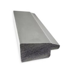 Hot Sale 😉 Vista Brushed Framed Bathroom Vanity Wall Mirror Nickel - Amanti Art ⭐