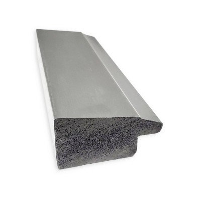 Hot Sale ๐ Vista Brushed Framed Bathroom Vanity Wall Mirror Nickel - Amanti Art โญ