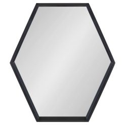 Best reviews of ๐คฉ 26" x 30" Travis Hexagon Wall Mirror - Kate & Laurel All Things Decor Gold โจ