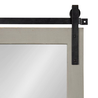 Top 10 π₯° Kate & Laurel All Things Decor 18" x 28" Cates Functional Wall Mirror Gray - Kate & Laurel All Things Decor π - Image 3