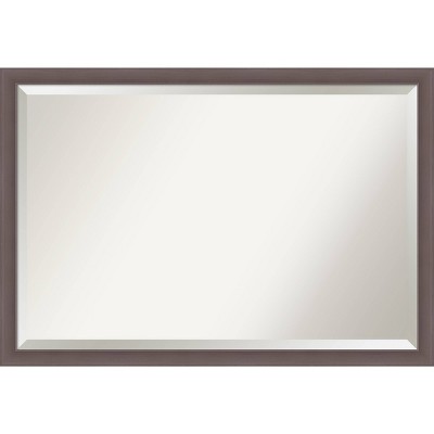 Best Sale ๐ฅ Urban Framed Bathroom Vanity Wall Mirror Pewter - Amanti Art ๐งจ - Image 13