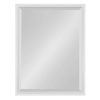 Cheap ⌛ Kate & Laurel All Things Decor 20" x 26" Calter Framed Wall Mirror White - Kate and Laurel 🎁