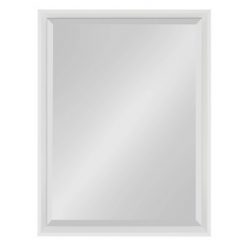 Cheap โ Kate & Laurel All Things Decor 20" x 26" Calter Framed Wall Mirror White - Kate and Laurel ๐