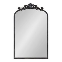 Best Sale โ Kate & Laurel All Things Decor 19" x 30.7" Arendahl Arch Wall Mirror Black - Kate & Laurel All Things Decor โค๏ธ