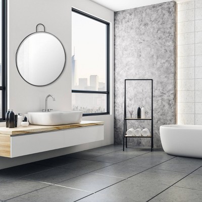 Deals π₯° Large Round Metal Decorative Wall Mirror - Stonebriar Collection π - Image 4