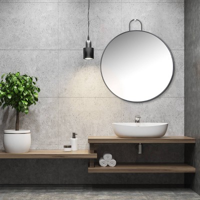 Deals π₯° Large Round Metal Decorative Wall Mirror - Stonebriar Collection π - Image 5