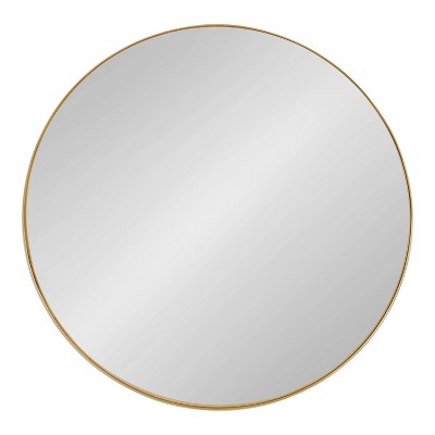 Hot Sale π₯° Kate & Laurel All Things Decor 22" Rollo Round Wall Mirror Gold - Kate & Laurel All Things Decor π₯°