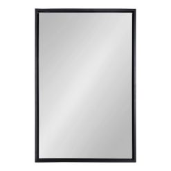 Cheap ❤️ Kate & Laurel All Things Decor 24" x 36" Evans Rectangle Wall Mirror Black - Kate & Laurel All Things Decor 🎁