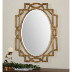 Cheapest โ Oval Margutta Decorative Wall Mirror Gold - Uttermost ๐