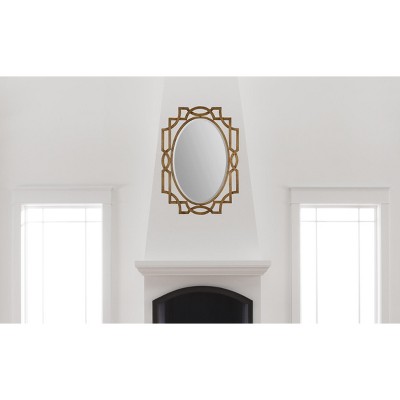 Cheapest โ Oval Margutta Decorative Wall Mirror Gold - Uttermost ๐ - Image 3