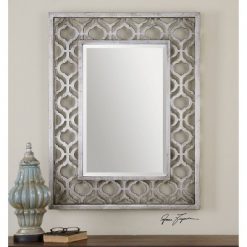 Best reviews of 😍 Rectangle Sorbolo Decorative Wall Mirror Silver - Uttermost 🤩