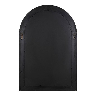 Budget ❤️ Kate & Laurel All Things Decor 24" x 36" Stonebridg Arch Wall Mirror Rustic Brown - Kate & Laurel All Things Decor 🥰 - Image 3