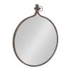 Best Sale ✨ Kate & Laurel All Things Decor 24" x 28" Yitro Metal Framed Wall Mirror Bronze - Kate and Laurel 🛒