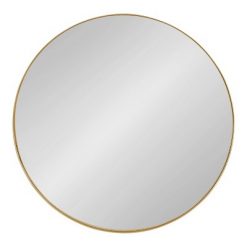 Best Pirce ⌛ Kate & Laurel All Things Decor 28" Rollo Round Wall Mirror Gold - Kate & Laurel All Things Decor 🔥