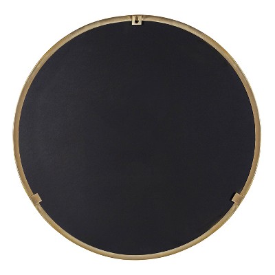 Best Pirce ⌛ Kate & Laurel All Things Decor 28" Rollo Round Wall Mirror Gold - Kate & Laurel All Things Decor 🔥 - Image 3