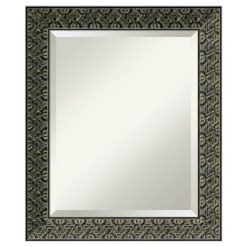 Hot Sale π€© Intaglio Embossed Black Framed Wall Mirror - Amanti Art β¨