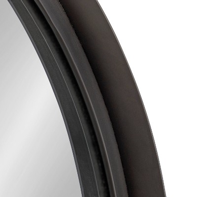 Cheap π Kate & Laurel All Things Decor 28" Armenta Round Wall Mirror Gray - Kate & Laurel All Things Decor β¨ - Image 4