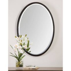 New ๐ฅฐ Oval Casalina Oil Rubbed Decorative Wall Mirror Bronze - Uttermost ๐คฉ