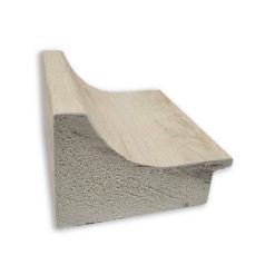 Discount 🤩 Regal Framed Bathroom Vanity Wall Mirror Birch Cream - Amanti Art 🧨