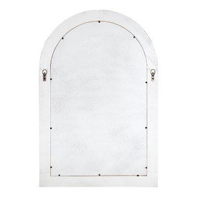 Buy 𧨠Kate & Laurel All Things Decor 24" x 36" Stonebridg Arch Wall Mirror White - Kate & Laurel All Things Decor π - Image 3