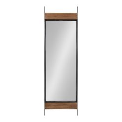 Best Sale 🤩 Kate & Laurel All Things Decor 19.2" x 63" Kincaid Full Length Wall Mirror Rustic Brown - Kate & Laurel All Things Decor 🤩