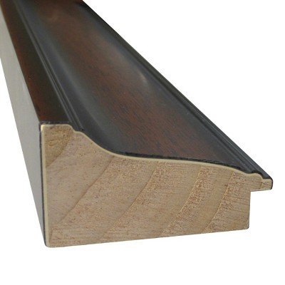 Best reviews of โ๏ธ 33" x 27" Cyprus Walnut Wood Framed Wall Mirror - Amanti Art ๐