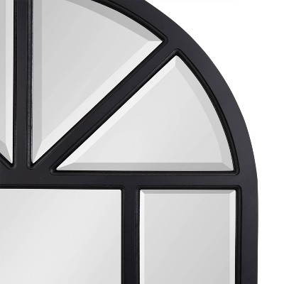 Cheapest ✔️ Kate & Laurel All Things Decor 24" x 36" Hogan Arch Wall Mirror Black - Kate & Laurel All Things Decor 💯 - Image 2