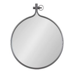 Best reviews of ✨ Kate & Laurel All Things Decor 23.5" x 28.5" Yitro Irregular Wall Mirror Gray - Kate & Laurel All Things Decor ✔️