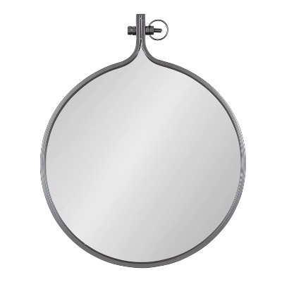 Best reviews of β¨ Kate & Laurel All Things Decor 23.5" x 28.5" Yitro Irregular Wall Mirror Gray - Kate & Laurel All Things Decor βοΈ