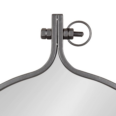 Best reviews of β¨ Kate & Laurel All Things Decor 23.5" x 28.5" Yitro Irregular Wall Mirror Gray - Kate & Laurel All Things Decor βοΈ - Image 2