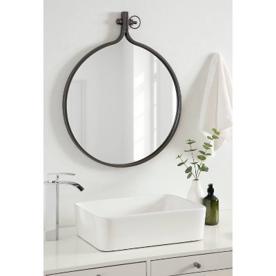 Best reviews of β¨ Kate & Laurel All Things Decor 23.5" x 28.5" Yitro Irregular Wall Mirror Gray - Kate & Laurel All Things Decor βοΈ - Image 4