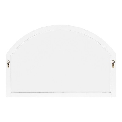 Cheapest π€© Kate & Laurel All Things Decor 24" x 36" Haldron Arch Wall Mirror White - Kate & Laurel All Things Decor π - Image 3