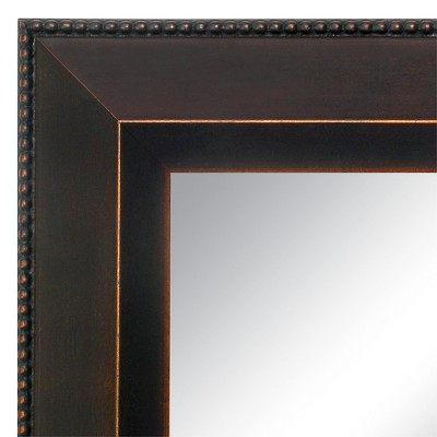 Cheap ๐ 24" x 24" Signore Bronze Wood Framed Wall Mirror - Amanti Art ๐ - Image 3