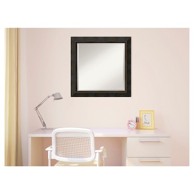 Cheap ๐ 24" x 24" Signore Bronze Wood Framed Wall Mirror - Amanti Art ๐ - Image 6