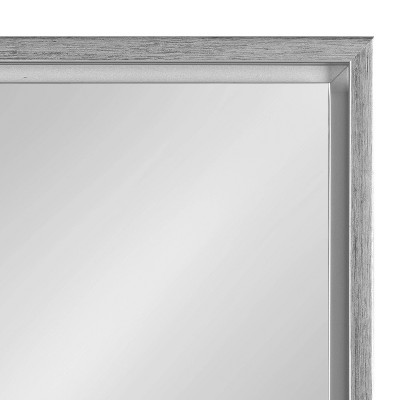 Discount π€© Kate & Laurel All Things Decor 24" x 36" Evans Rectangle Wall Mirror Silver - Kate & Laurel All Things Decor π - Image 2
