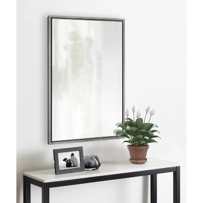 Discount π€© Kate & Laurel All Things Decor 24" x 36" Evans Rectangle Wall Mirror Silver - Kate & Laurel All Things Decor π - Image 4
