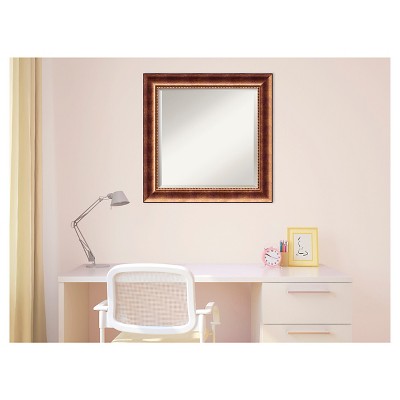 Flash Sale โจ 25" x 25" Manhattan Bronze Wood Framed Wall Mirror - Amanti Art ๐ - Image 6