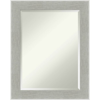 Promo ๐ Glam Framed Bathroom Vanity Wall Mirror Linen Gray - Amanti Art ๐ - Image 10