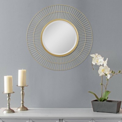 Coupon π€© Two Loop Radial Wire Mirror Gold - Stonebriar Collection βοΈ - Image 4