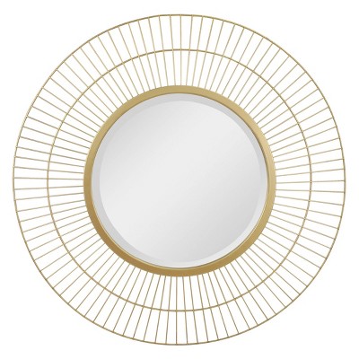 Coupon π€© Two Loop Radial Wire Mirror Gold - Stonebriar Collection βοΈ - Image 6