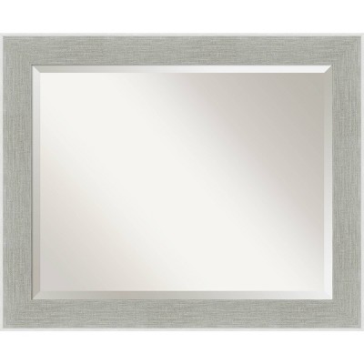 Promo ๐ Glam Framed Bathroom Vanity Wall Mirror Linen Gray - Amanti Art ๐ - Image 12