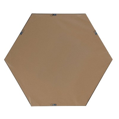 Top 10 🔥 Kate & Laurel All Things Decor 30.7 " x 34.7" Rhodes Hexagon Wall Mirror Gold - Kate & Laurel All Things Decor ⭐ - Image 3
