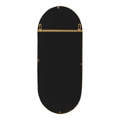 Hot Sale π Kate & Laurel All Things Decor 16" x 38" Estero Functional Wall Mirror Gold - Kate & Laurel All Things Decor π - Image 3