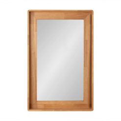 Top 10 🔔 Kate & Laurel All Things Decor 24" x 36" Basking Decorative Wall Mirror with Shelf Natural - Kate & Laurel All Things Decor 🎉