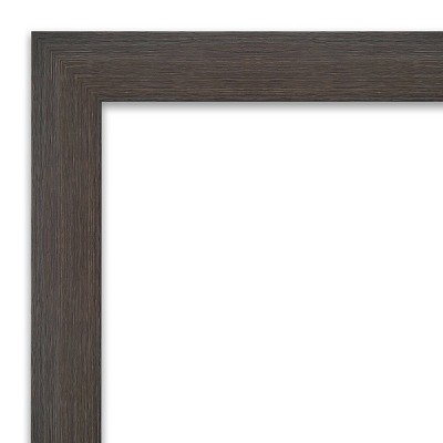 New ๐ Hardwood Narrow Framed Bathroom Vanity Wall Mirror - Amanti Art White ๐ - Image 2