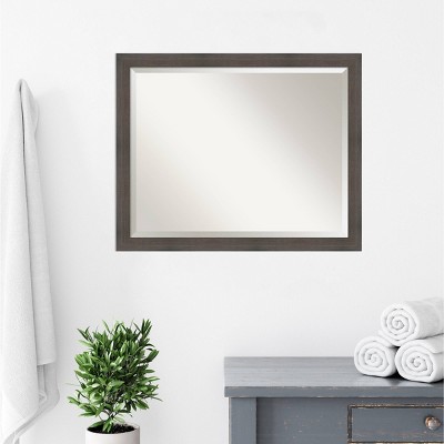 New ๐ Hardwood Narrow Framed Bathroom Vanity Wall Mirror - Amanti Art White ๐ - Image 7