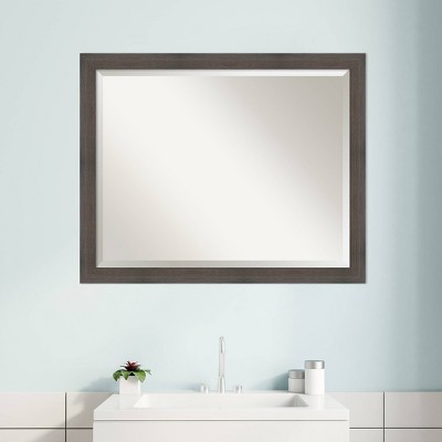 New ๐ Hardwood Narrow Framed Bathroom Vanity Wall Mirror - Amanti Art White ๐ - Image 8