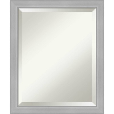 Hot Sale ๐ Vista Brushed Framed Bathroom Vanity Wall Mirror Nickel - Amanti Art โญ - Image 10